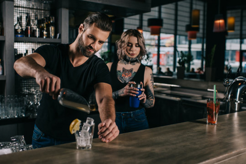 Barman para Celebração Bar Mitzvah Nova Petrópolis - Bartender para Festa Bar Mitzvah
