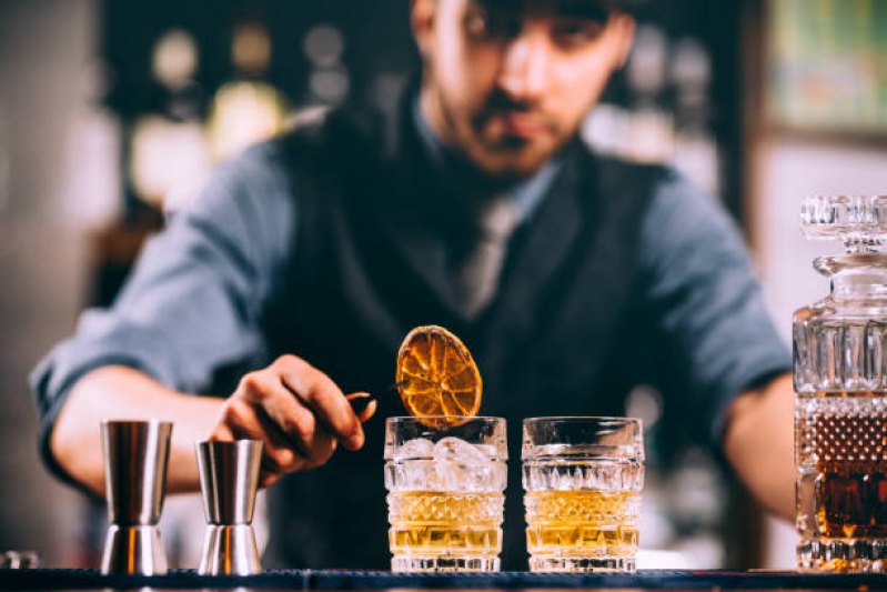 Barman para Evento Empresarial Pacaembu - Bartender para Eventos