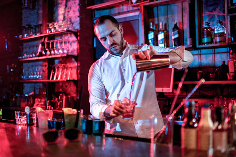 Barman para Eventos Comerciais Serviço Higienópolis - Bartender para Evento de Lançamento de Marca