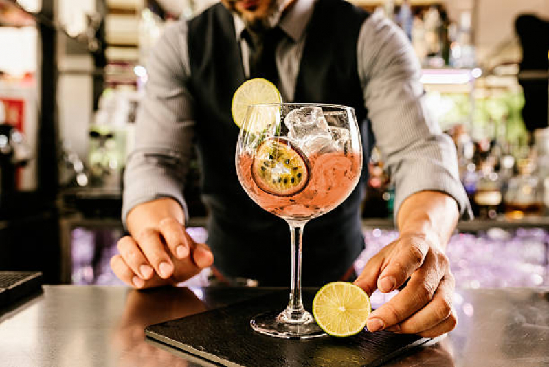 Barman para Eventos Comerciais Diadema - Bartender para Evento Empresarial
