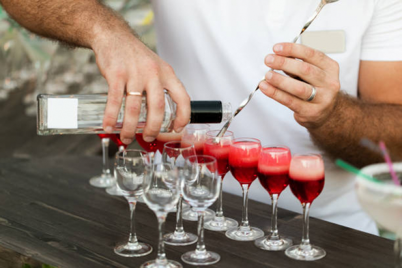 Barman para Festa de Casamento Contratar Nova Campinas - Bartender Profissional para Casamento
