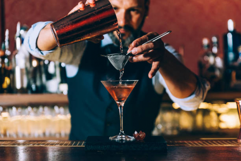 Empresa de Barman para Eventos Comerciais Higienópolis - Bartender para Evento de Lançamento de Marca