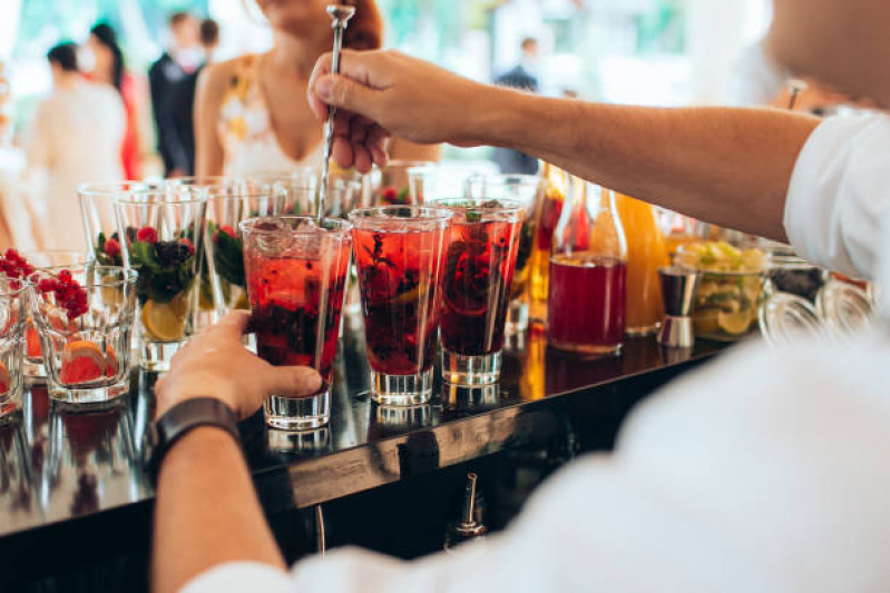 Empresa de Bartender para Coquetel de Lançamento Jardim América - Barman para Evento Corporativo