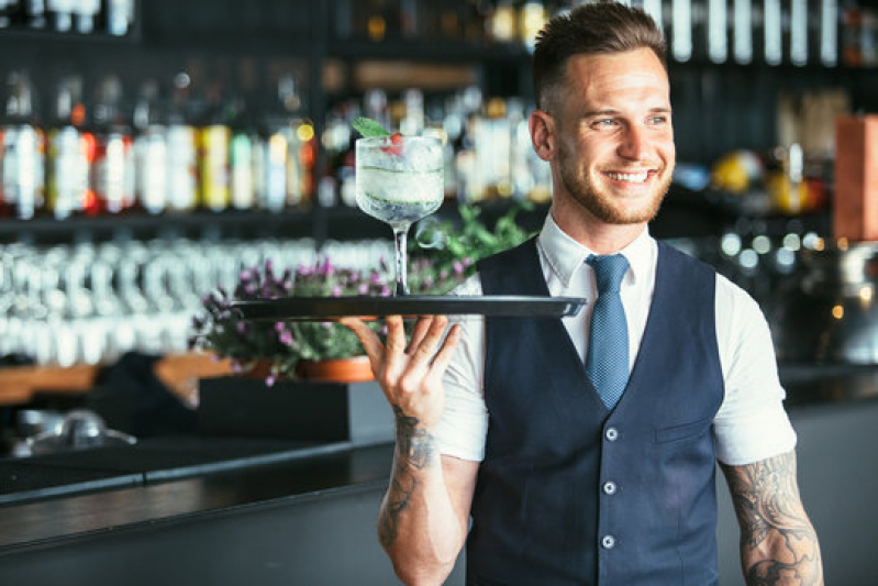 Serviço de Bartender Profissional Cidade Monções - Barman para Evento