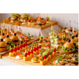 onde tem buffet salgados para casamento Vila Itapura